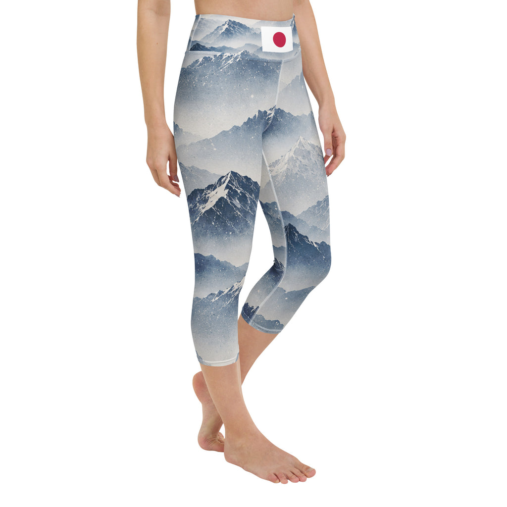 Japan Alpine Yoga Capri Leggings
