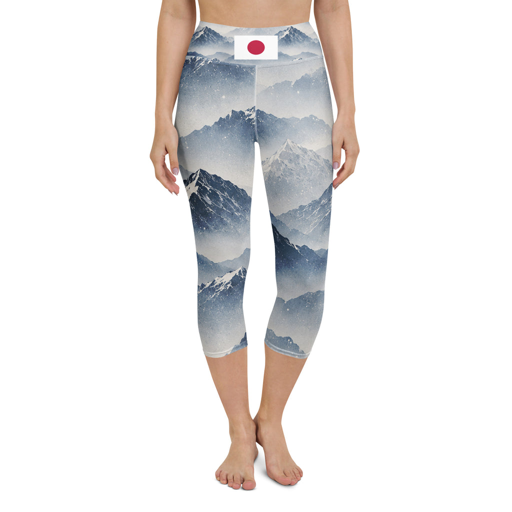 Japan Alpine Yoga Capri Leggings