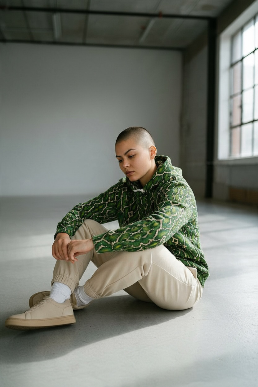 Emerald Tree Boa Hoodie