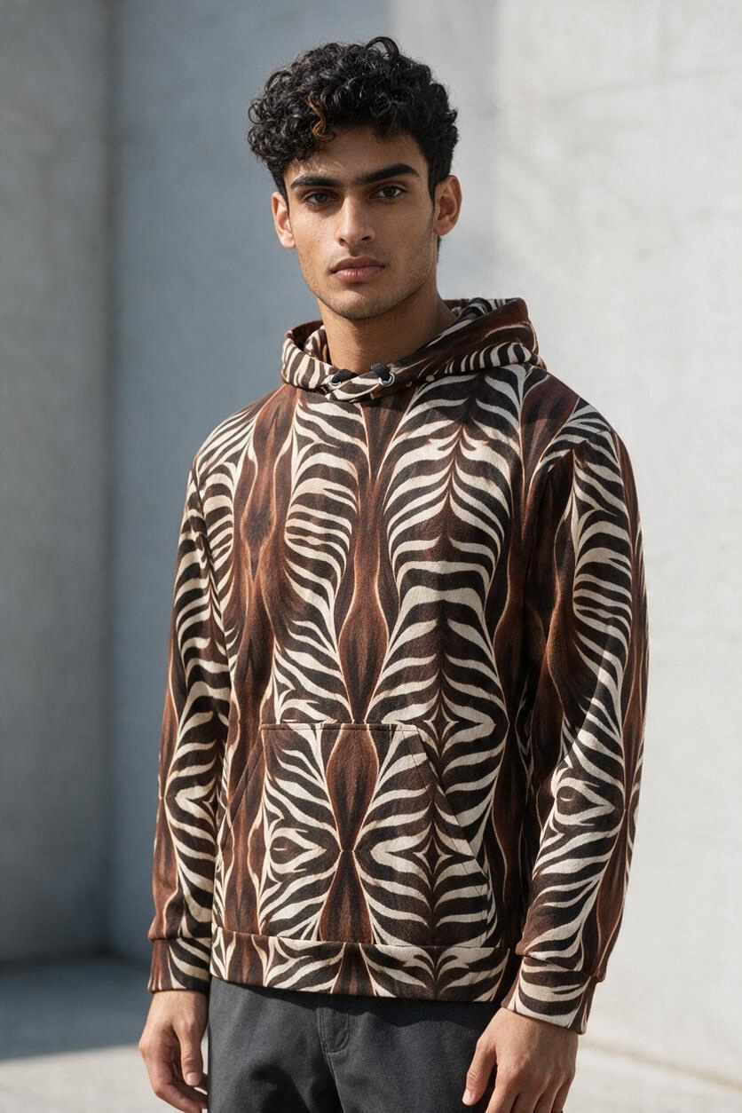 Okapi After Dark Hoodie Unisex Cotton Hoodie