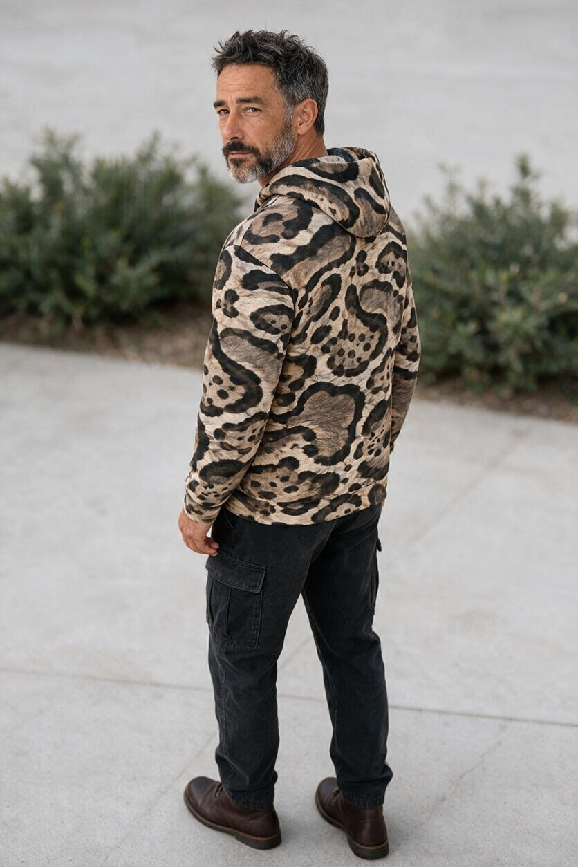 Clouded Leopard Hoodie | Nature’s Original Camouflage