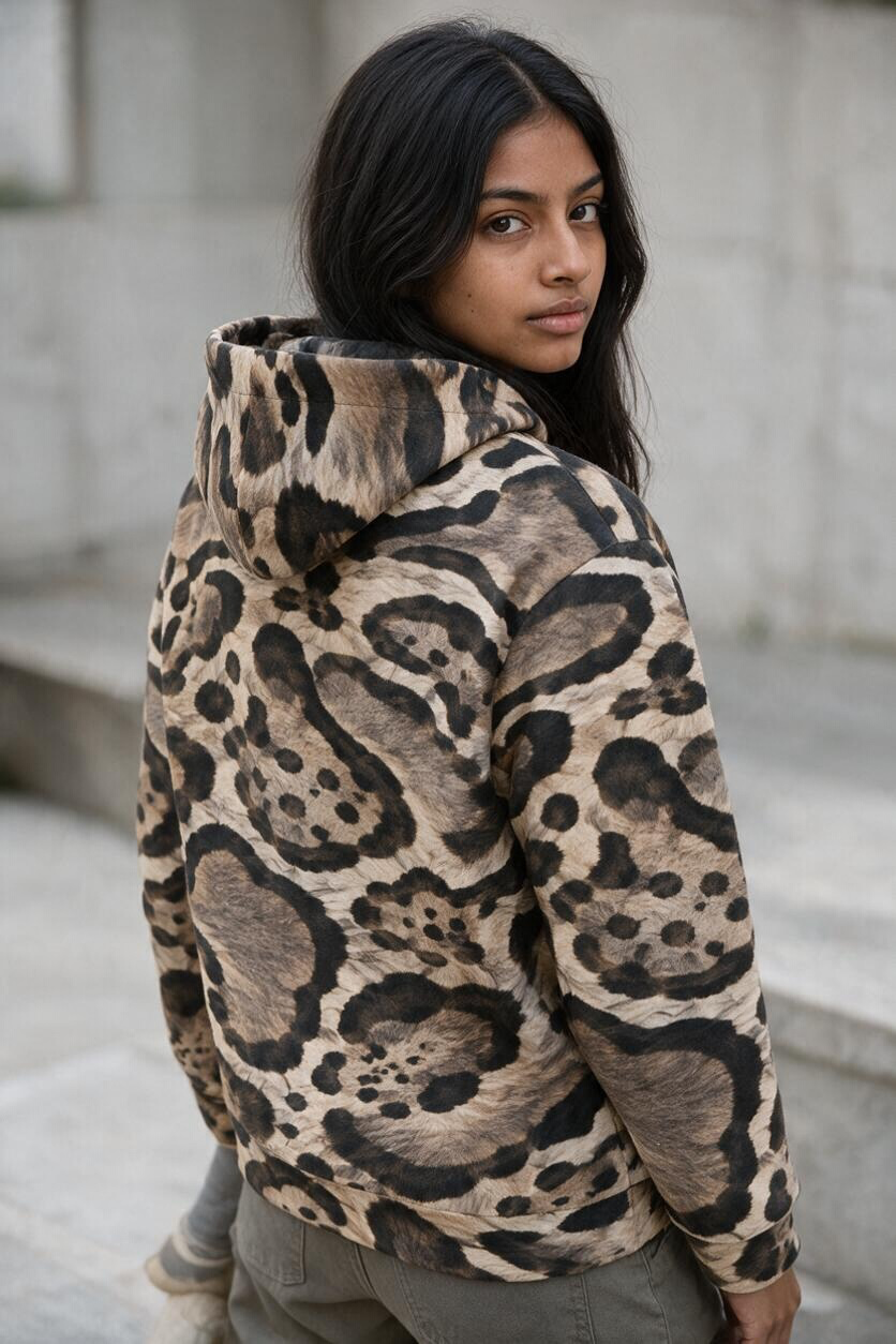 Clouded Leopard Hoodie | Nature’s Original Camouflage