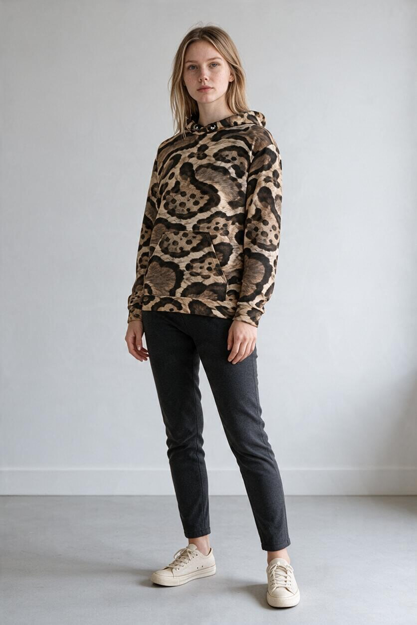 Clouded Leopard Hoodie | Nature’s Original Camouflage