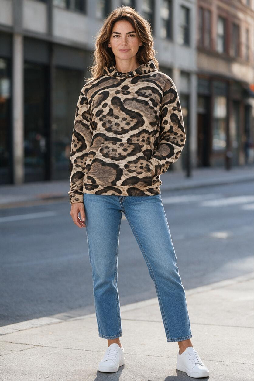 Clouded Leopard Hoodie | Nature’s Original Camouflage