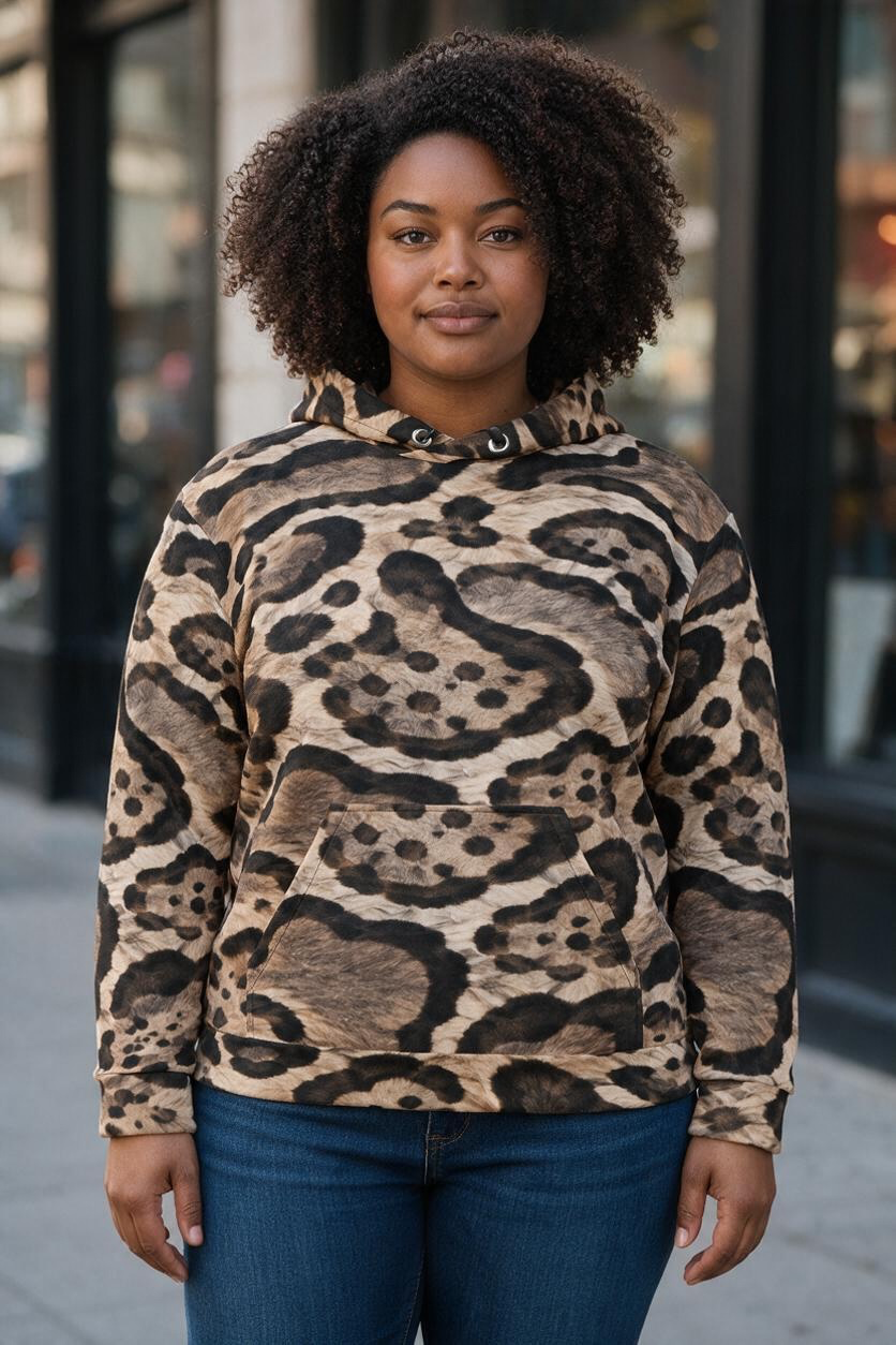 Clouded Leopard Hoodie | Nature’s Original Camouflage