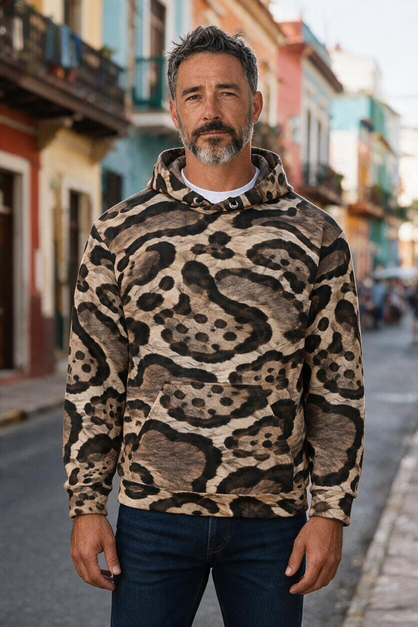 Clouded Leopard Hoodie | Nature’s Original Camouflage
