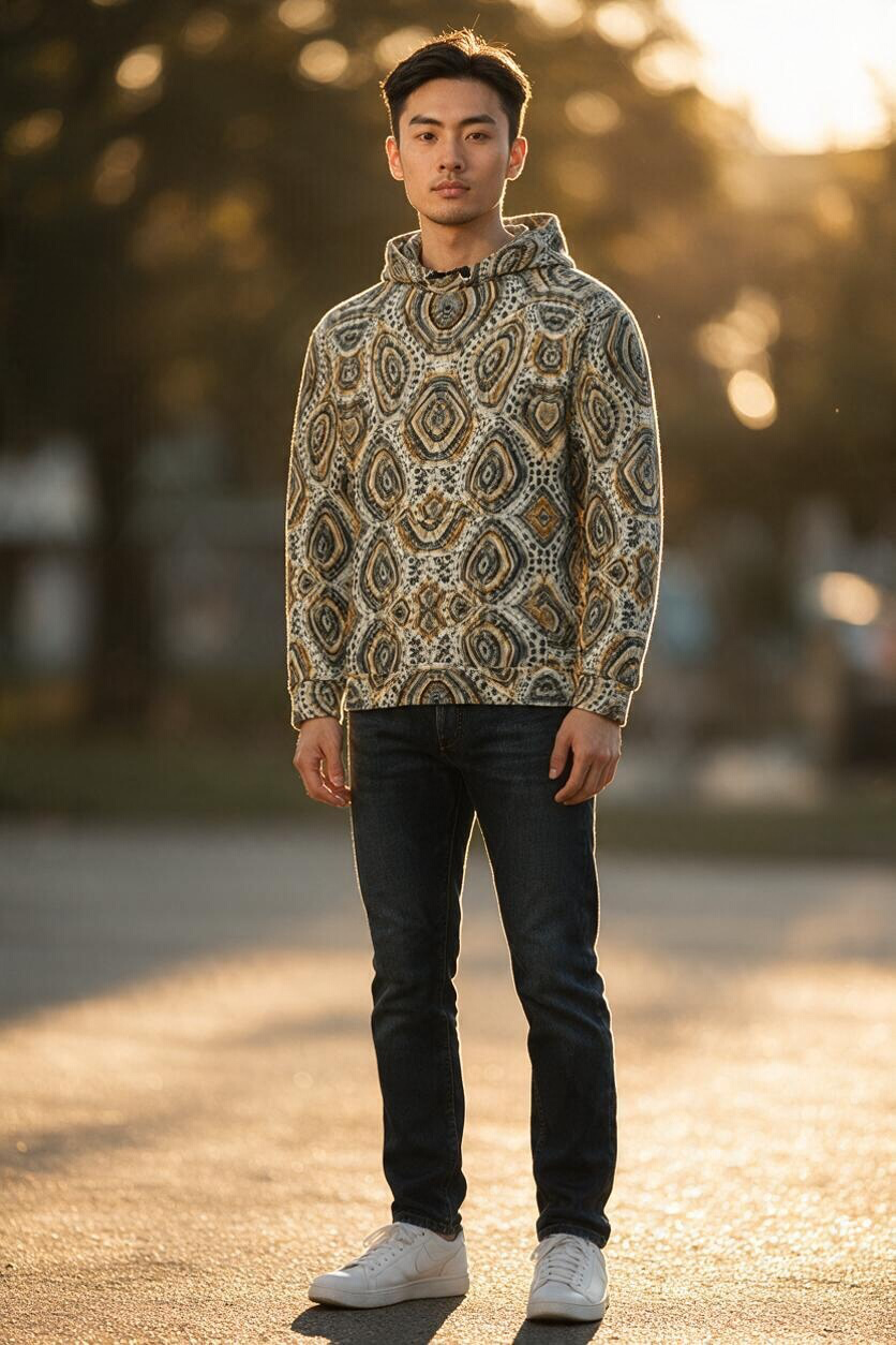 Diamondback Terrapin Shell Hoodie | Nature’s Original Camouflage