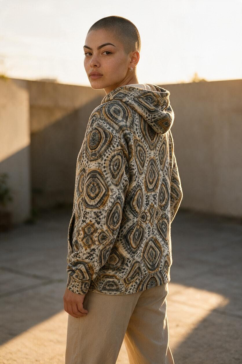 Diamondback Terrapin Shell Hoodie | Nature’s Original Camouflage
