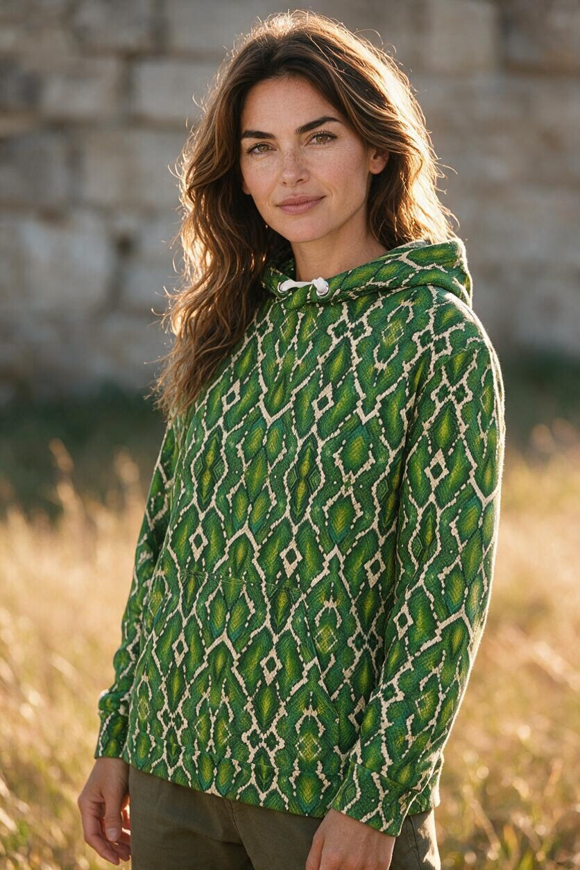 Emerald Tree Boa Hoodie