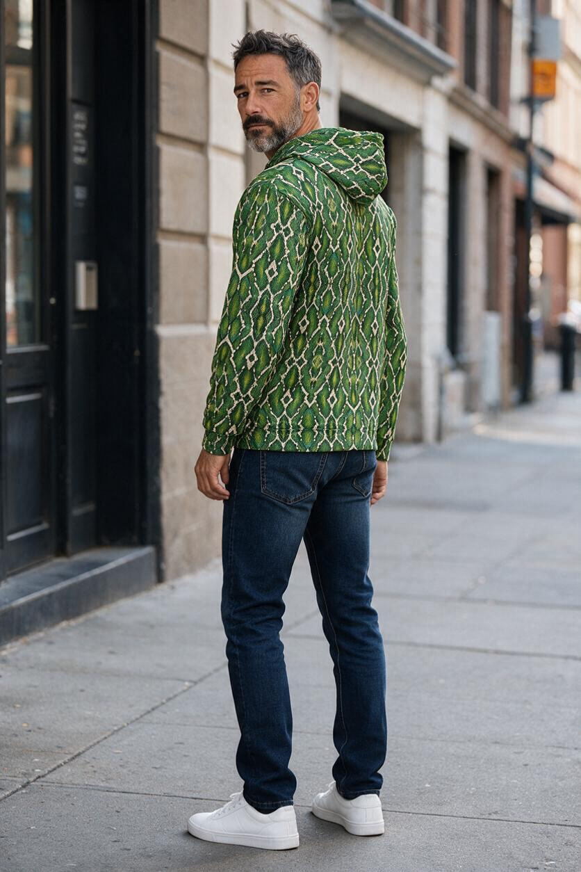 Emerald Tree Boa Hoodie