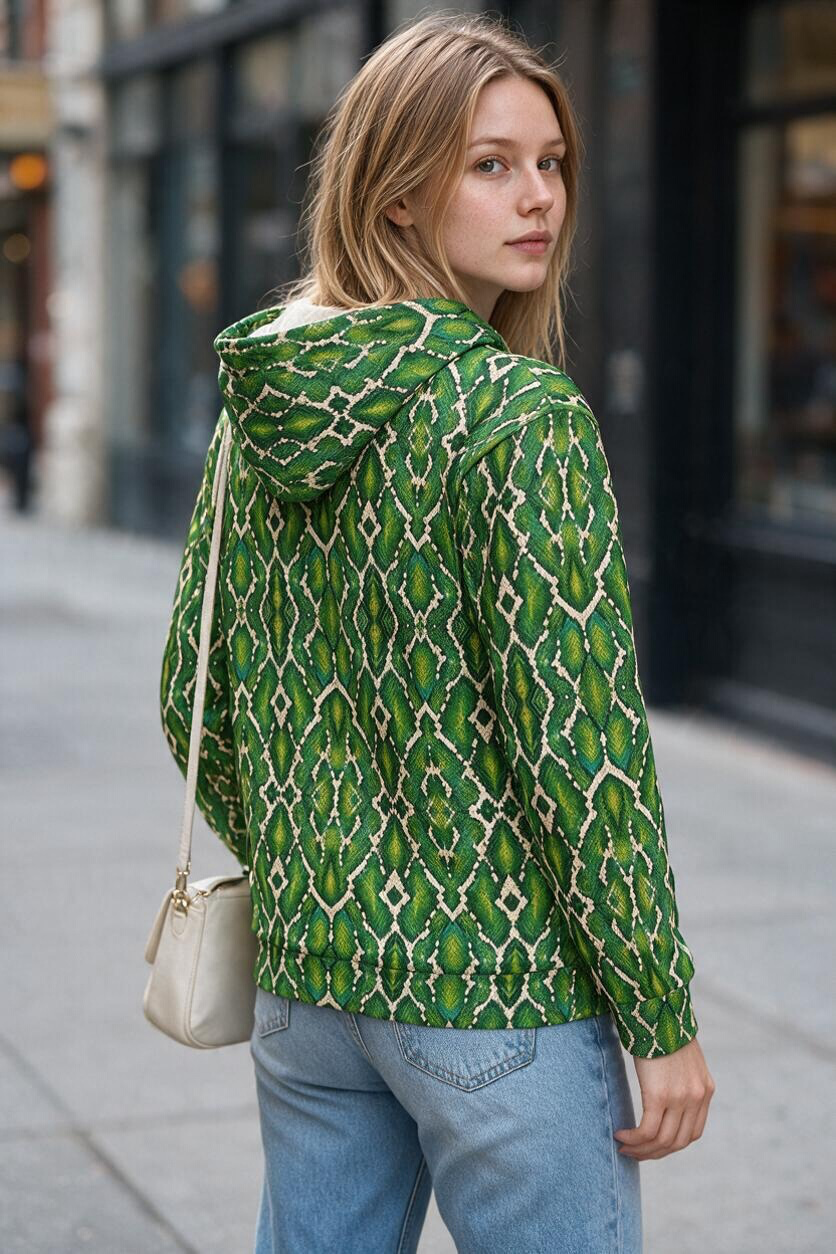 Emerald Tree Boa Hoodie