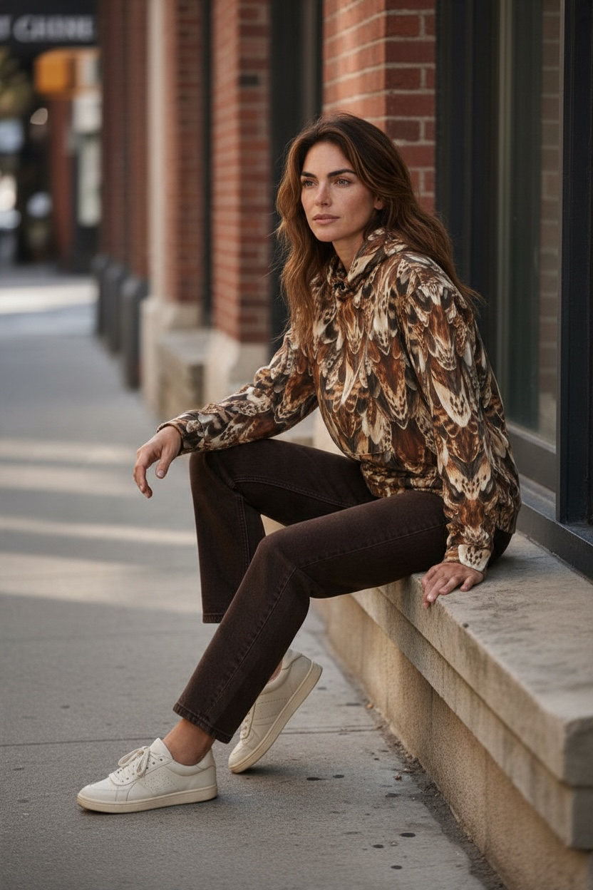 Red-Tailed Hawk Feather Hoodie | The Wild Edit