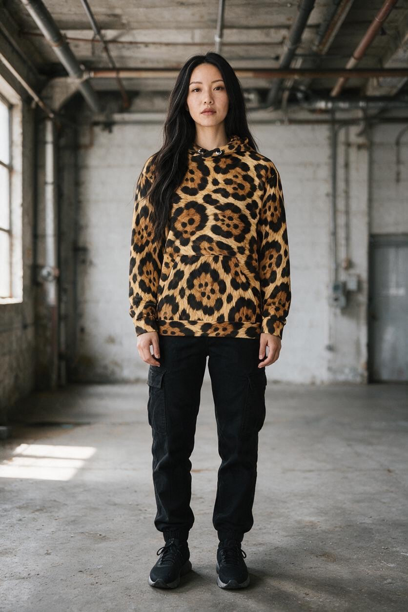 Jaguar Rosette Hoodie | The Wild Edit