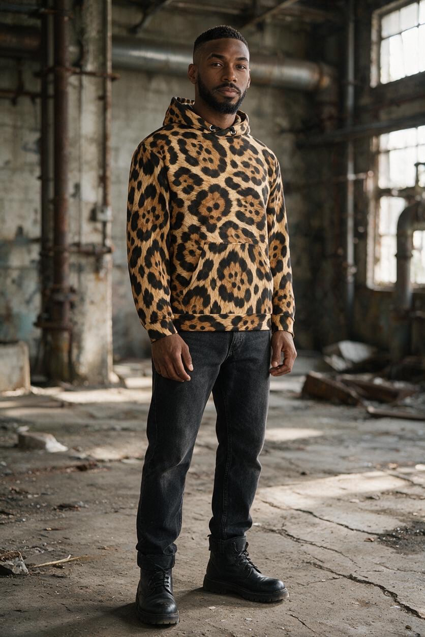 Jaguar Rosette Hoodie | The Wild Edit