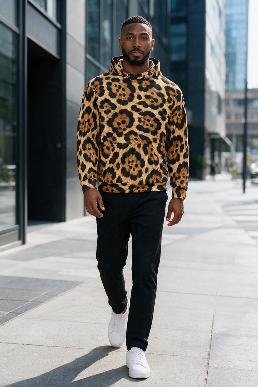 Jaguar Rosette Hoodie | The Wild Edit