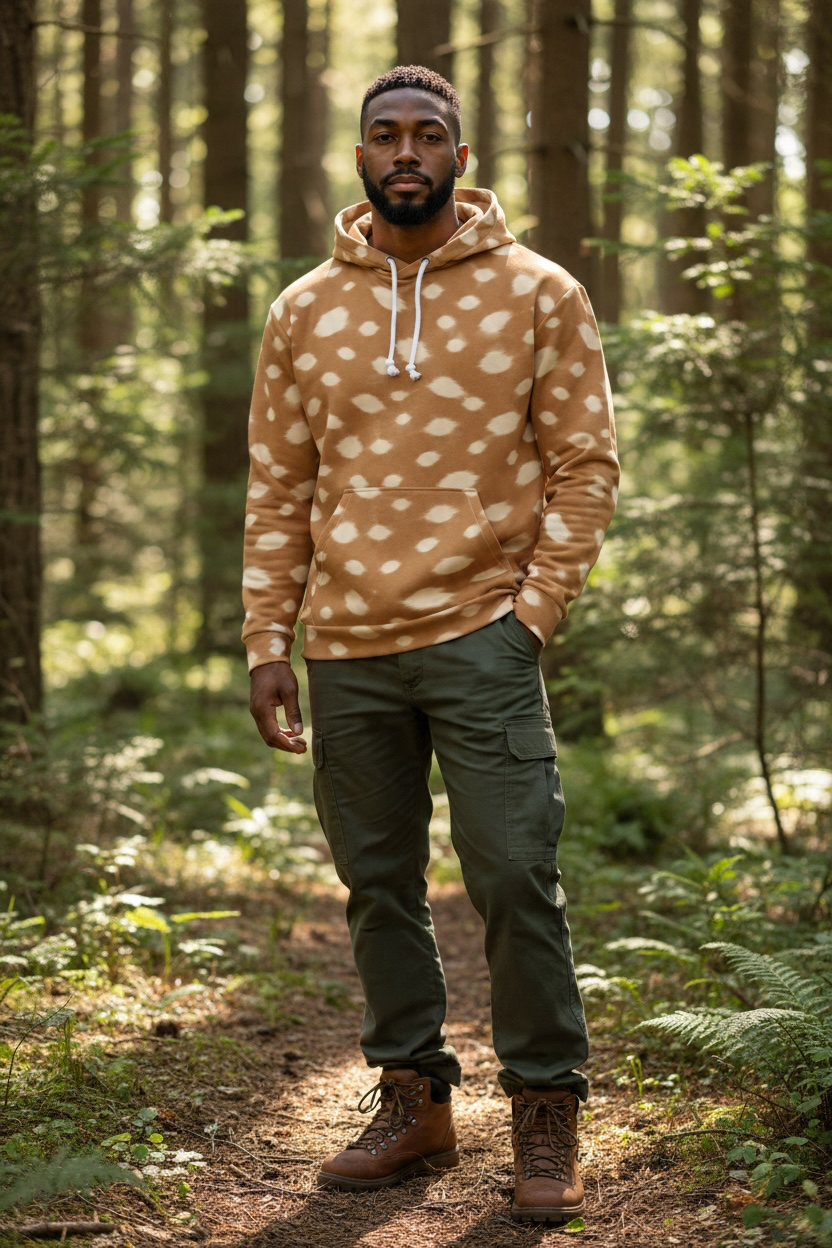 White-Tailed Deer Fawn Hoodie | The Wild Edit
