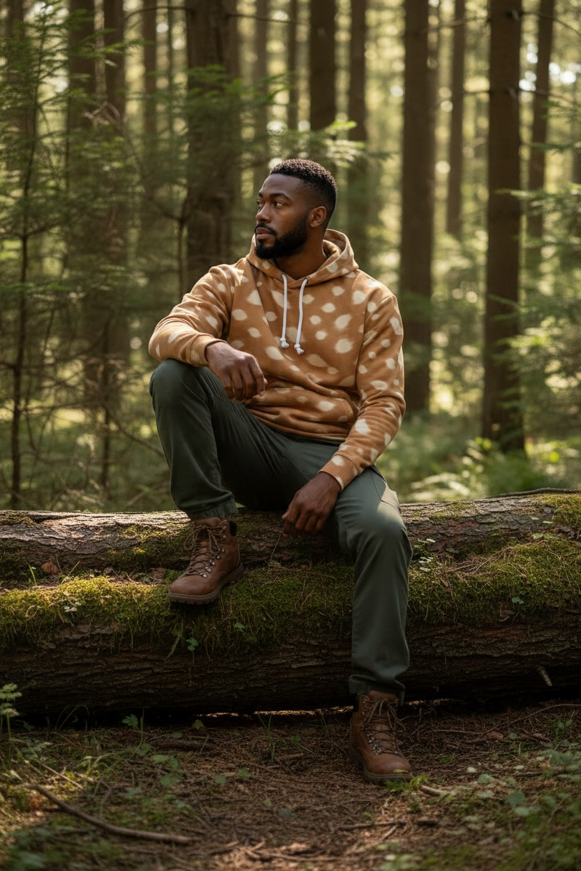 White-Tailed Deer Fawn Hoodie | The Wild Edit