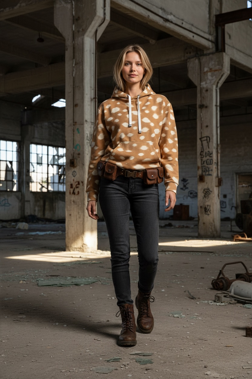 White-Tailed Deer Fawn Hoodie | The Wild Edit