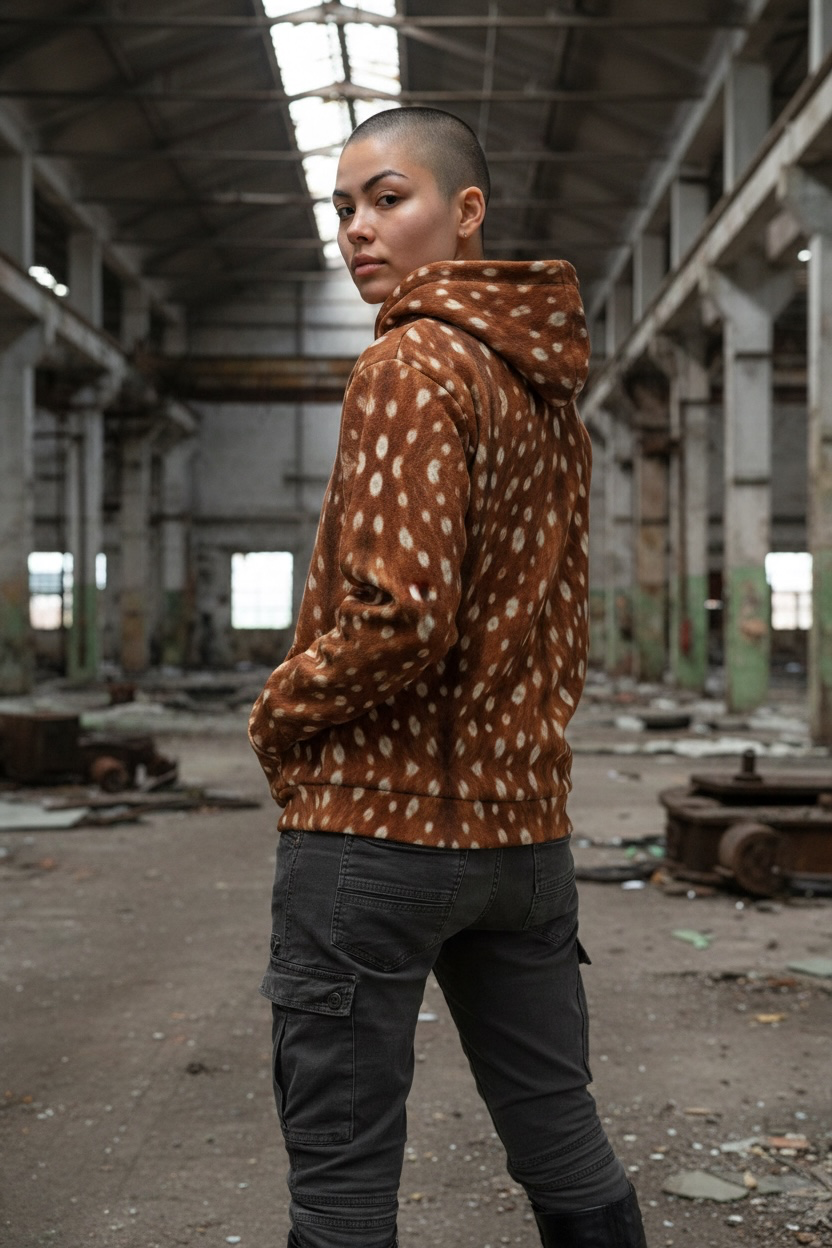 Axis Deer Spotted Hoodie | The Wild Edit