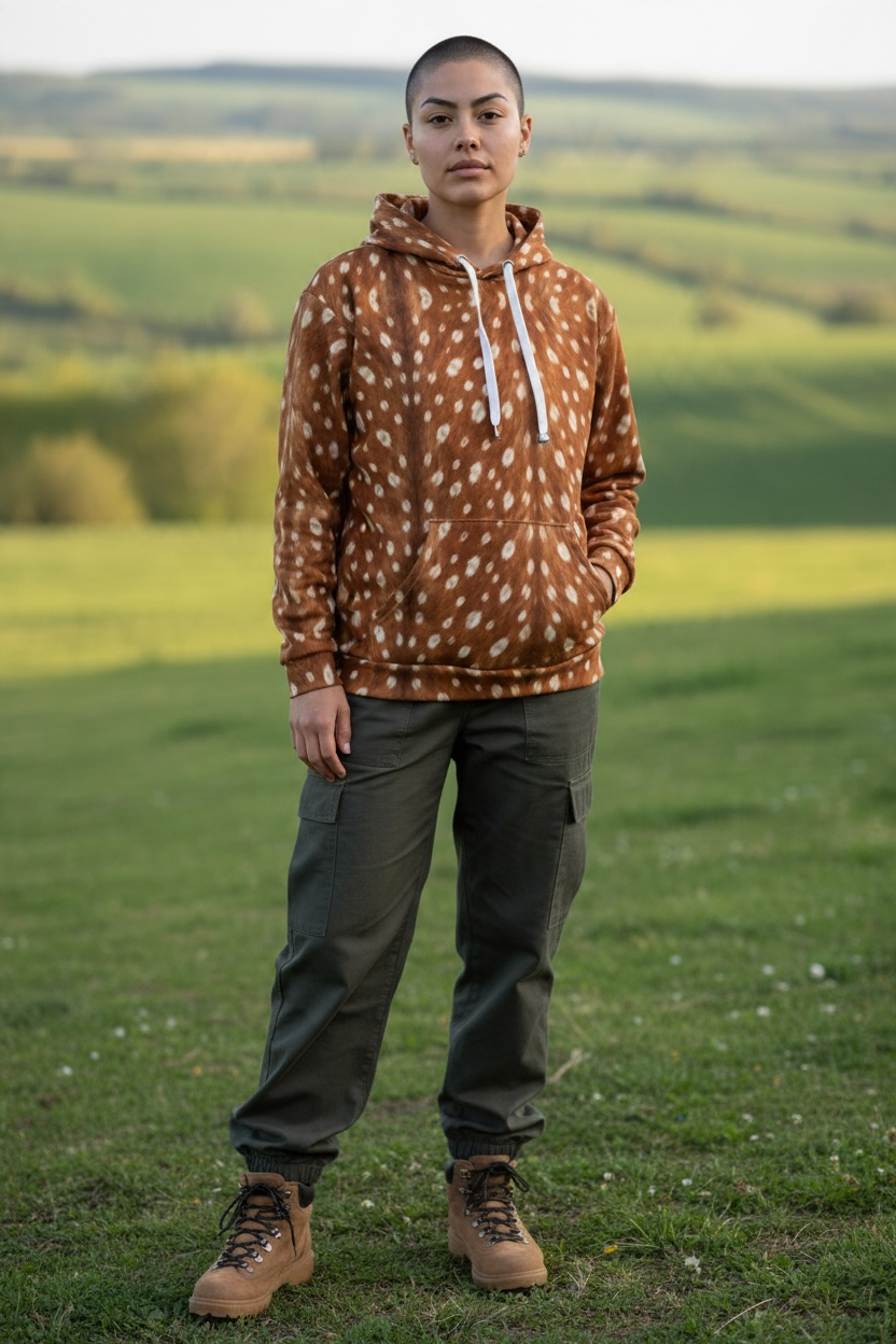 Axis Deer Spotted Hoodie | The Wild Edit