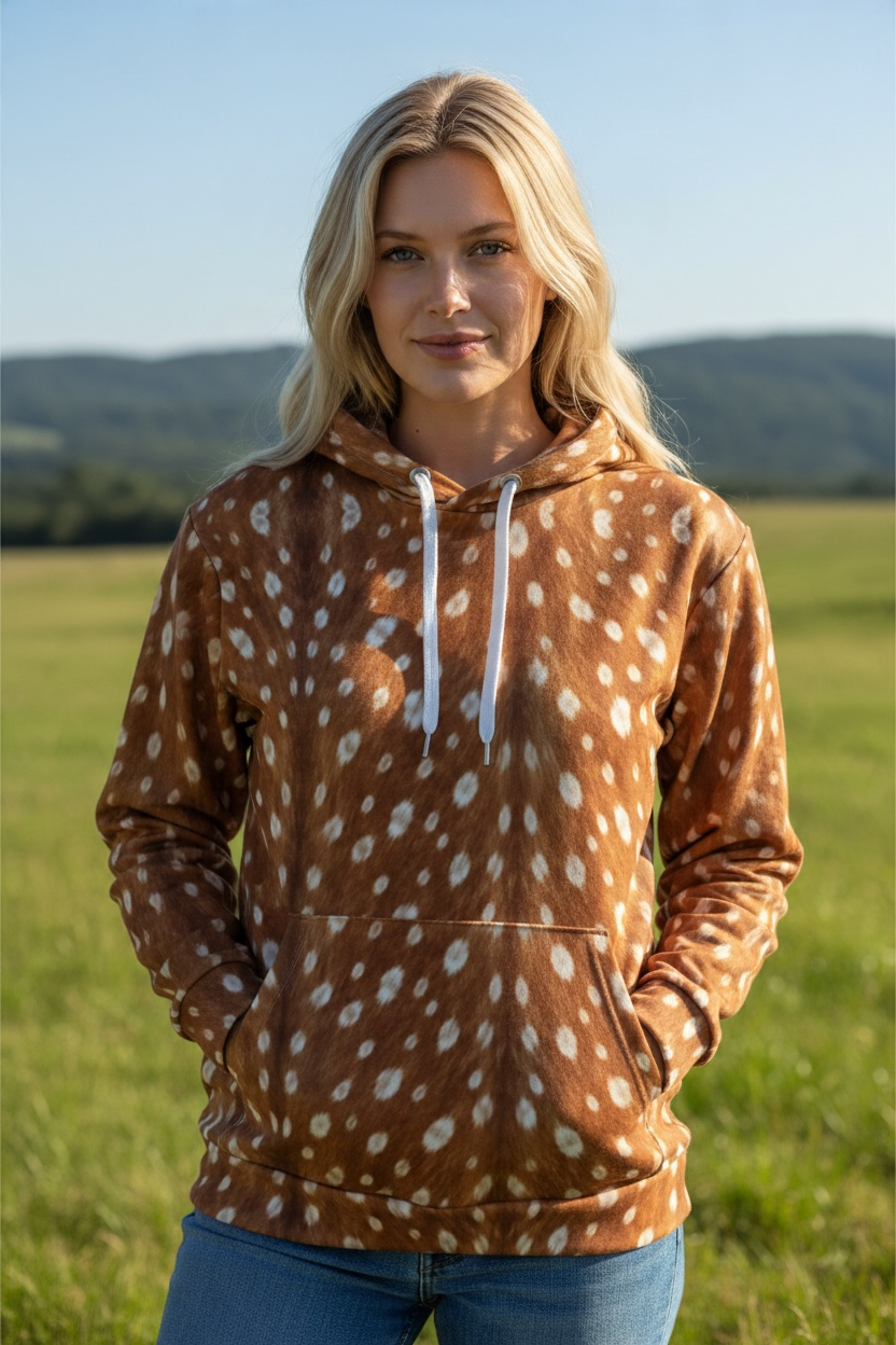 Axis Deer Spotted Hoodie | The Wild Edit