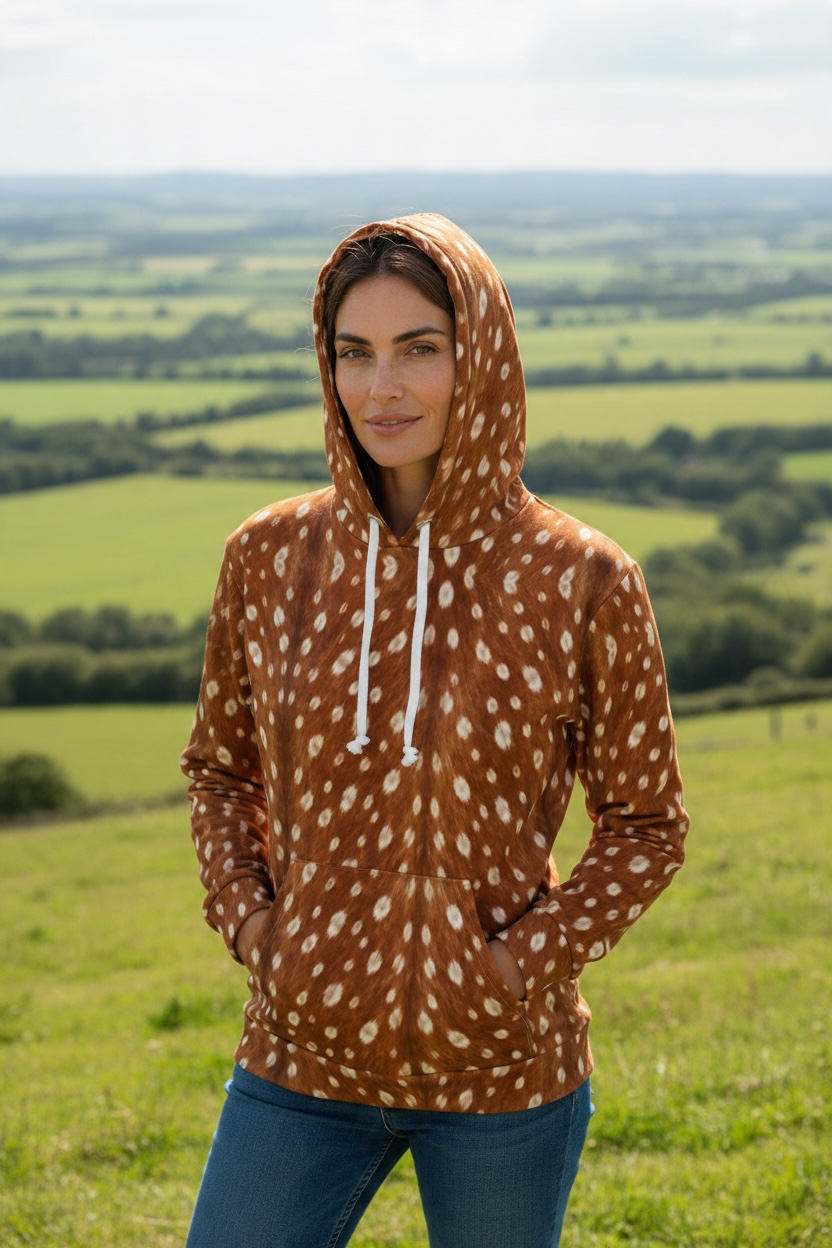 Axis Deer Spotted Hoodie | The Wild Edit