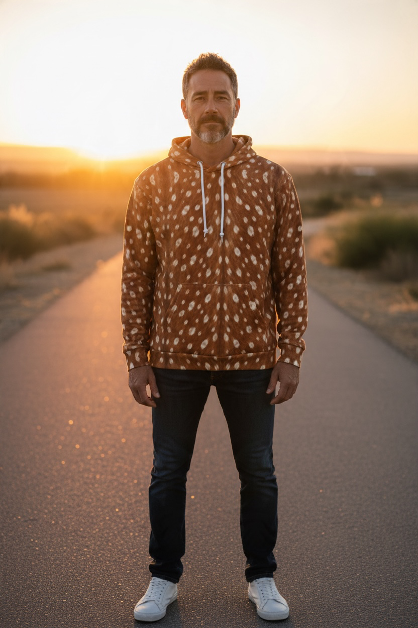 Axis Deer Spotted Hoodie | The Wild Edit