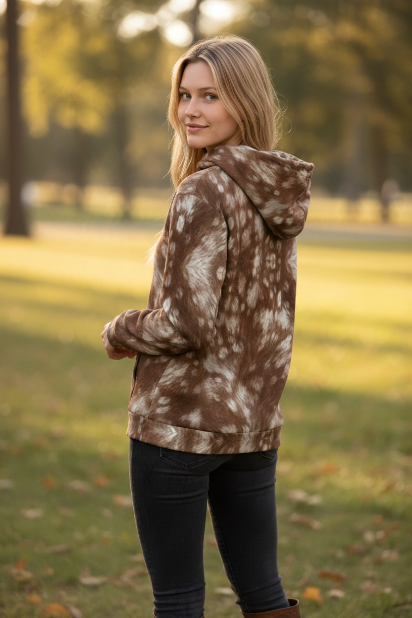 Silver Dapple Horse Hoodie | The Wild Edit