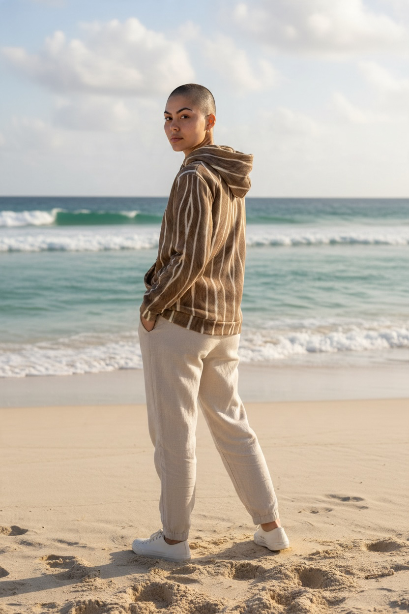 Greater Kudu Print Hoodie | The Wild Edit